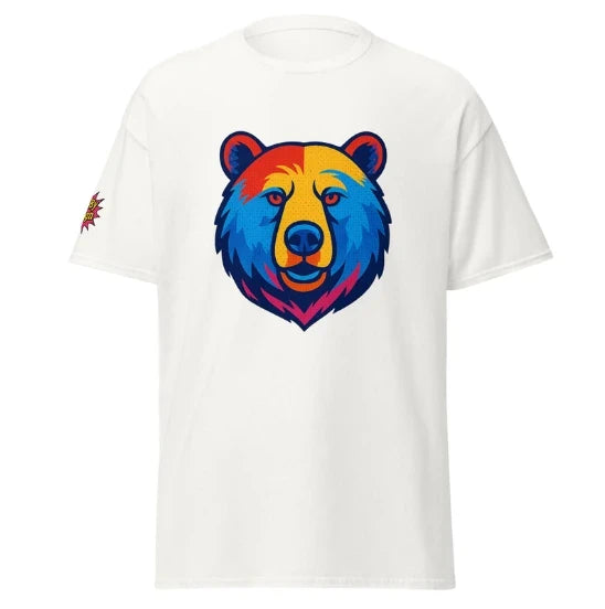 Bear custom made festival ready T-shirt
