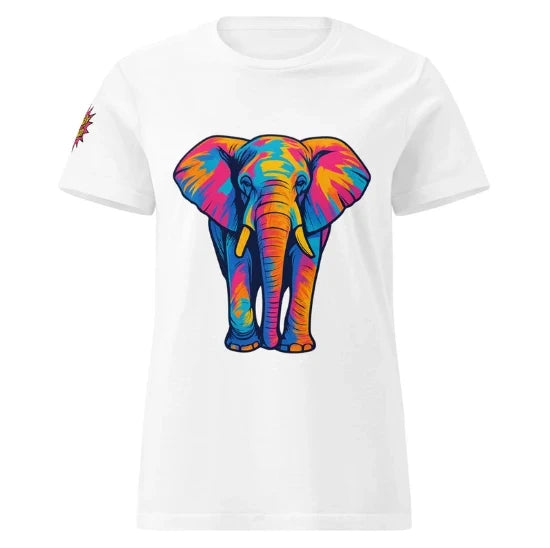 Elephant custom made festival ready T-shirt