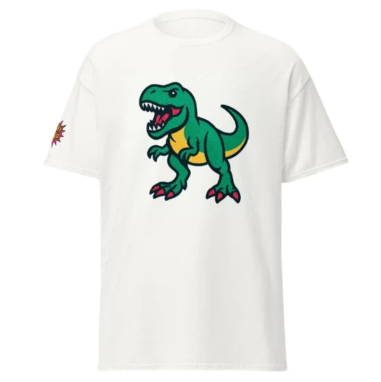 Dinosaur TRex custom made festival ready T-shirt