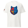 Wolf custom made festival ready T-shirt